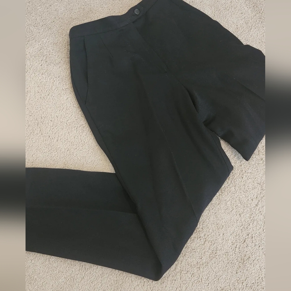 Black Pant Suit Slacks